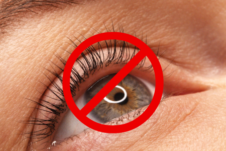 Contre-indication rehaussement de cils